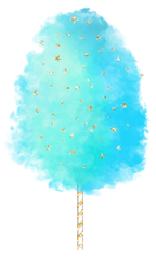 (s113-1) Cotton Candy Floss