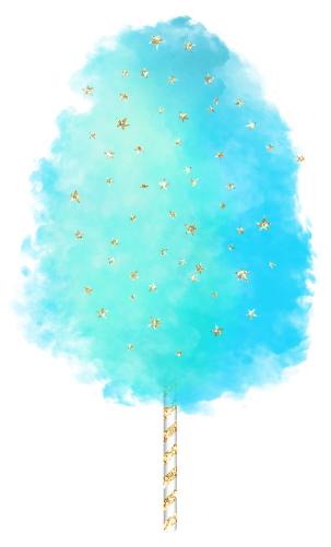 (s113-1) Cotton Candy Floss