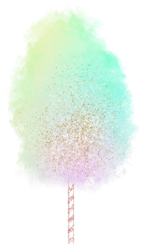 (s113-1) Cotton Candy Floss
