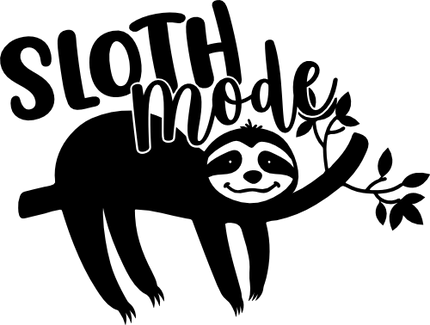 (s114-4-L) Sloth Mode Sloth