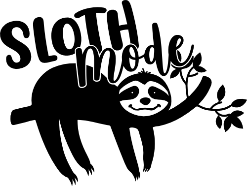 (s114-4-L) Sloth Mode Sloth