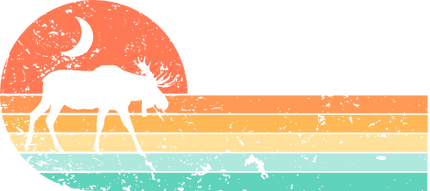 (115-06-D) Distressed Retro Sunset Moose Montana or Custom Text