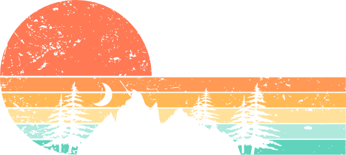 (115-06-H) Distressed Retro Sunset Mountains Washington or Custom Text