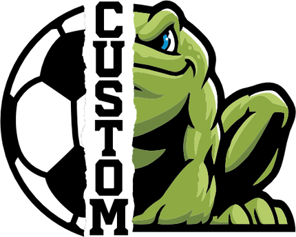 (s145-04-A) Split Soccer Team Name Custom Text