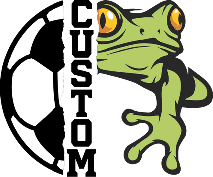 (s145-04-A) Split Soccer Team Name Custom Text