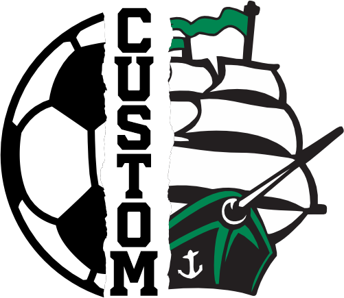 (145-1M-13-1) Ship Split Mascot Soccer Ball