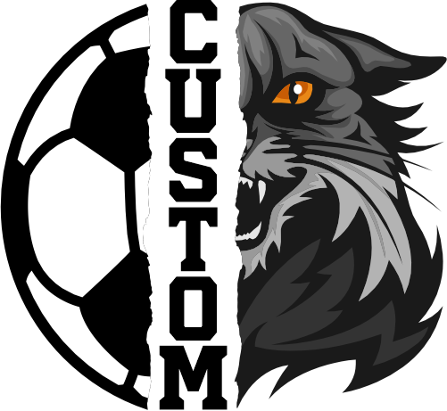 (145-1M-27) Wildcat Split Mascot Soccer Ball