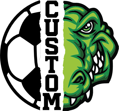 (145-1M-03) Gator Split Mascot Soccer Ball