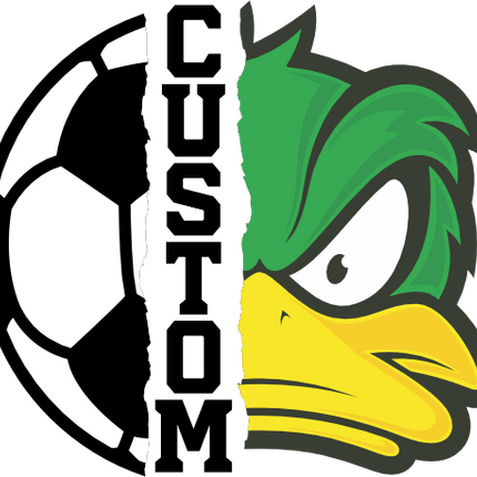 (s145-04-A) Split Soccer Team Name Custom Text