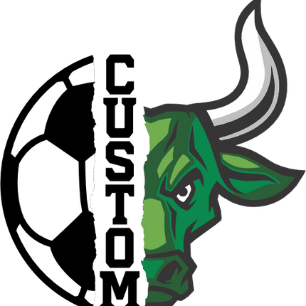 (s145-04-A) Split Soccer Team Name Custom Text