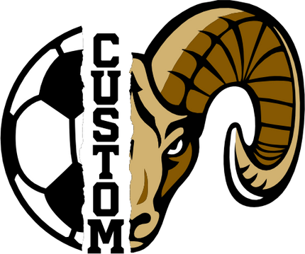 (s145-04-A) Split Soccer Team Name Custom Text