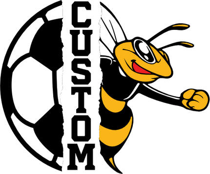 (s145-04-A) Split Soccer Team Name Custom Text