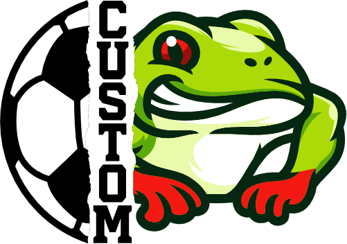 (145-1M-67) Frog Split Mascot Soccer Ball