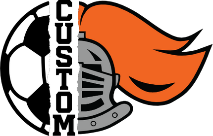 (s145-04-A) Split Soccer Team Name Custom Text