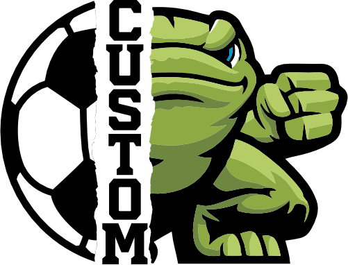 (145-1M-08-1) Frog Split Mascot Soccer Ball