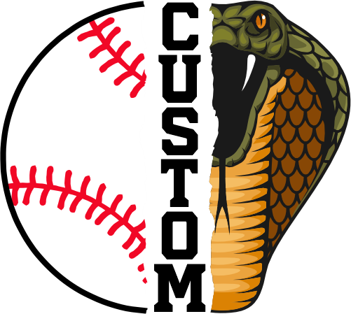 (145-1K-25) Cobra Split Mascot Baseball