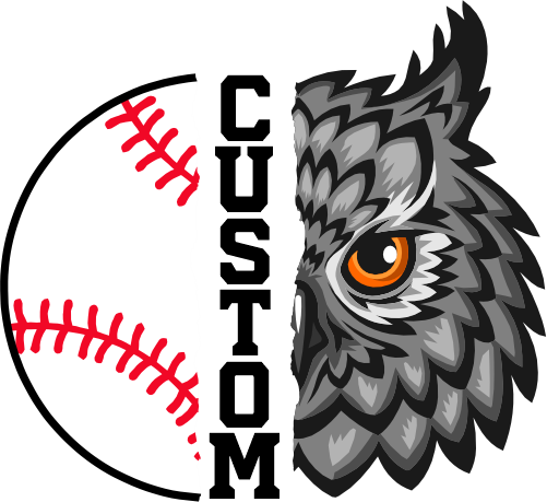 (145-1K-26) Owl Split Mascot Baseball