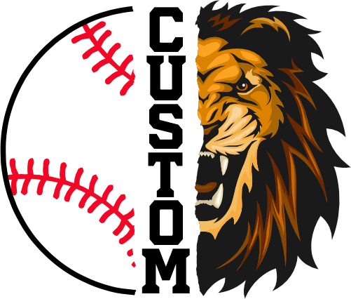 (145-1K-30) Lion Split Mascot Baseball