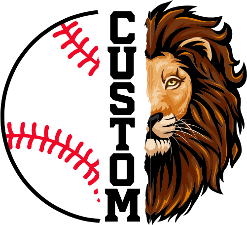 (145-1K-31) Lion Split Mascot Baseball
