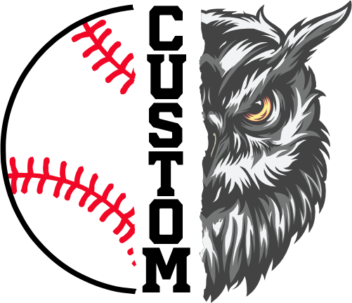 (145-1K-38) Owl Split Mascot Baseball