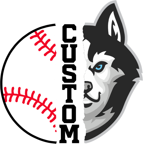 (145-1K-43) Husky Split Mascot Baseball