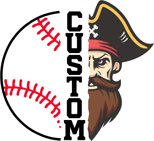(145-1K-55) Pirate Split Mascot Baseball