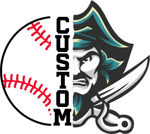 (145-1K-56) Pirate Split Mascot Baseball