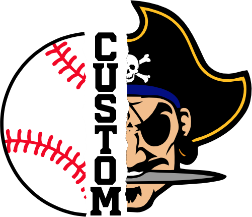 (145-1K-57) Pirate Split Mascot Baseball