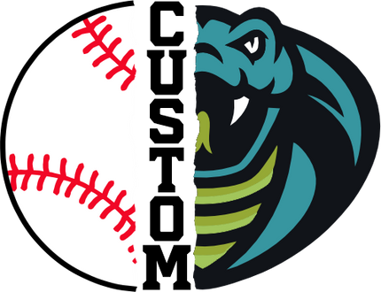 (145-1K-72-1) Cobra Split Mascot Baseball