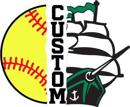 (145-1L-13-1) Ship Split Mascot Softball