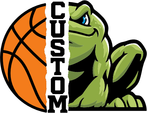 (145-1J-08-2) Frog Split Mascot Basketball