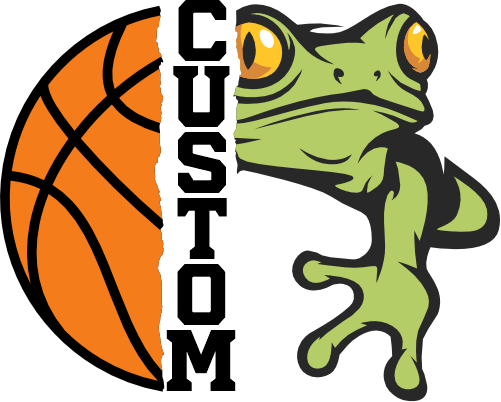 (145-1J-12) Frog Split Mascot Basketball
