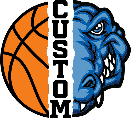 (145-1J-52) Gator Split Mascot Basketball