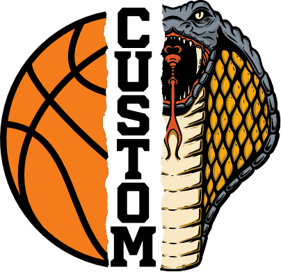 (145-1J-71) Cobra Split Mascot Basketball