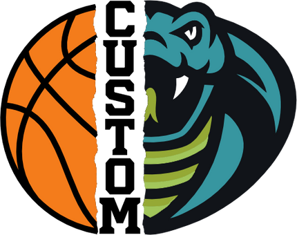 (145-1J-72-1) Cobra Split Mascot Basketball