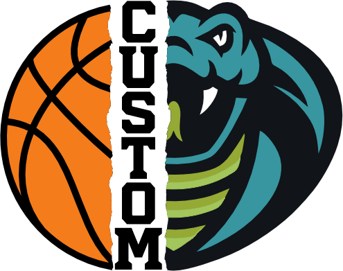 (145-1J-72-1) Cobra Split Mascot Basketball