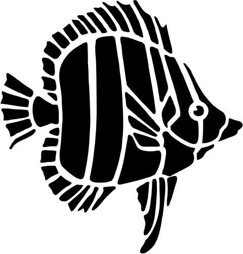 (s119-1-2F) Tropical Fish