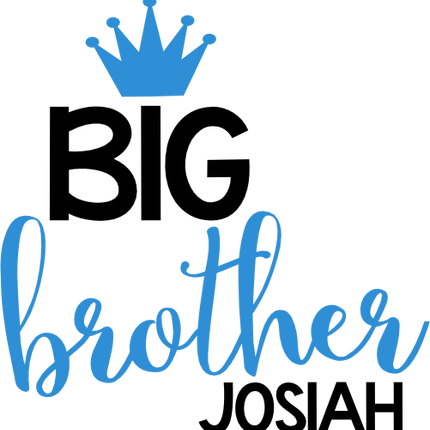 (122-C2) Prince Crown Custom Text