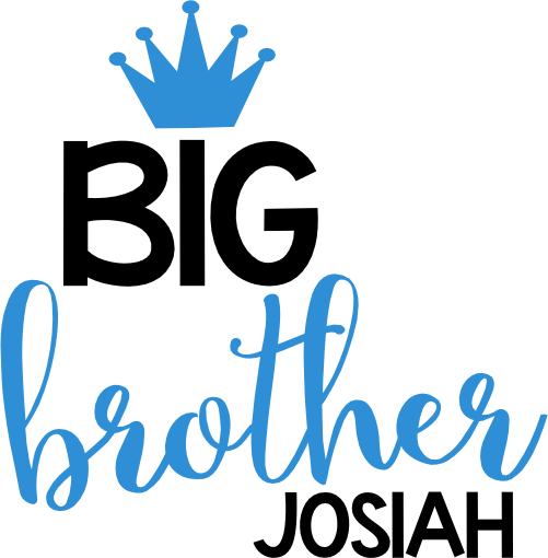 (s122-C2) Prince Crown Custom Text
