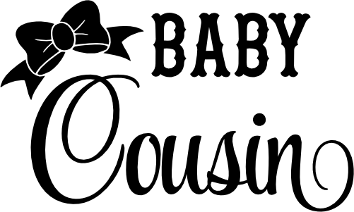 (122-D3) Bow Custom Text