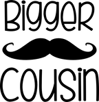 (122-E) Mustache Custom Text