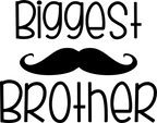 (122-E) Mustache Custom Text