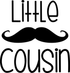 (122-E) Mustache Custom Text