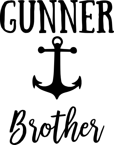 (s122-G) Anchor Family Custom Text