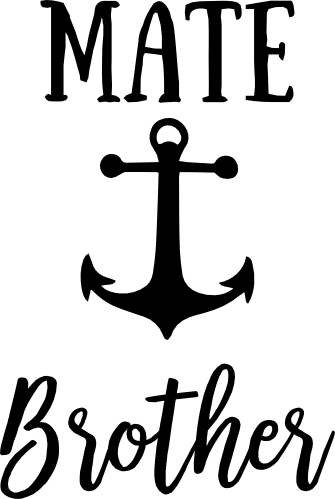 (s122-G) Anchor Family Custom Text