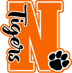 (s123-11) Tigers Paw Print Letter Custom Text Name
