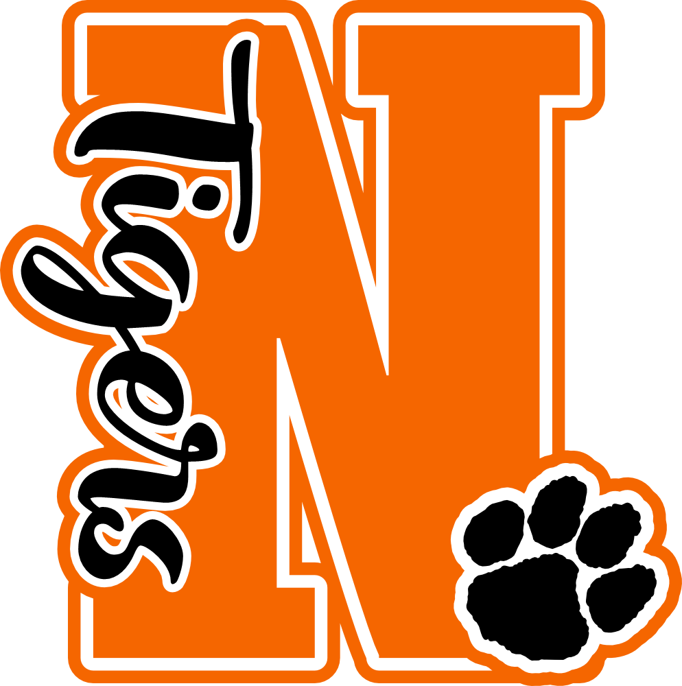 (s123-11) Tigers Paw Print Letter Custom Text Name