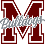 (s123-01) Bulldogs Collegiate Letter Team Name