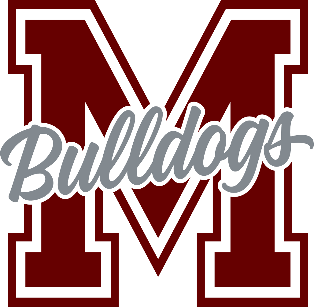 (s123-01) Bulldogs Collegiate Letter Team Name