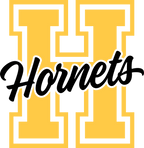 (s123-01) Hornets Collegiate Letter Team Name